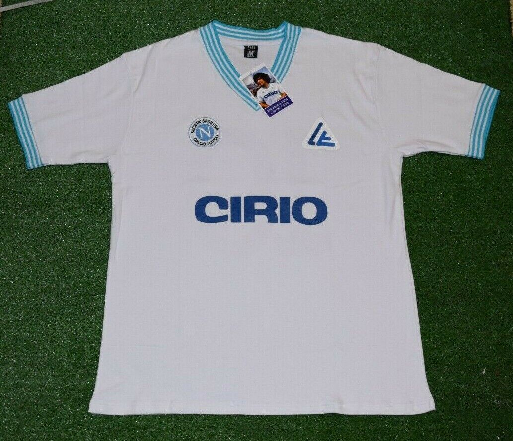 Maradona Napoli Cirio 1984 Retro Soccer Jersey