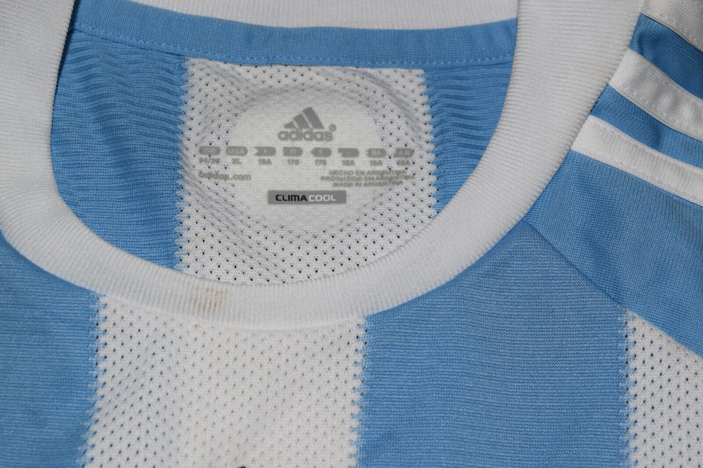 Argentina 2010 Soccer Jersey Kids Size Youth XL
