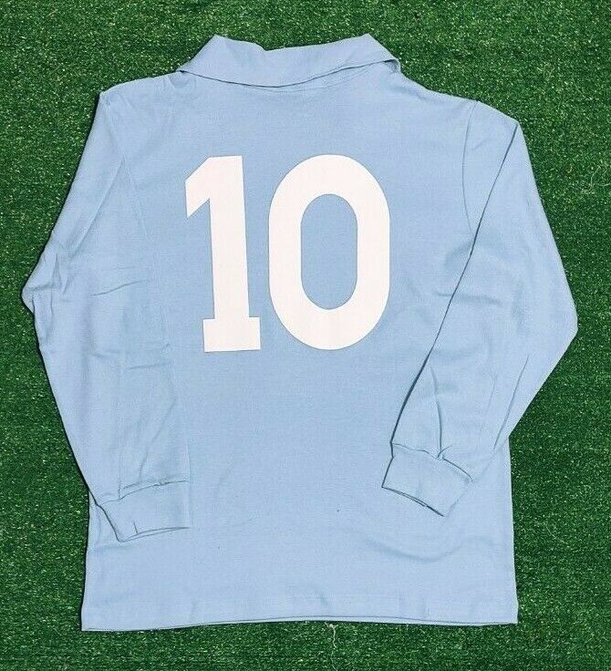 Maradona Napoli Buitoni Retro Shirt Long Sleeves 1987 Soccer Jersey