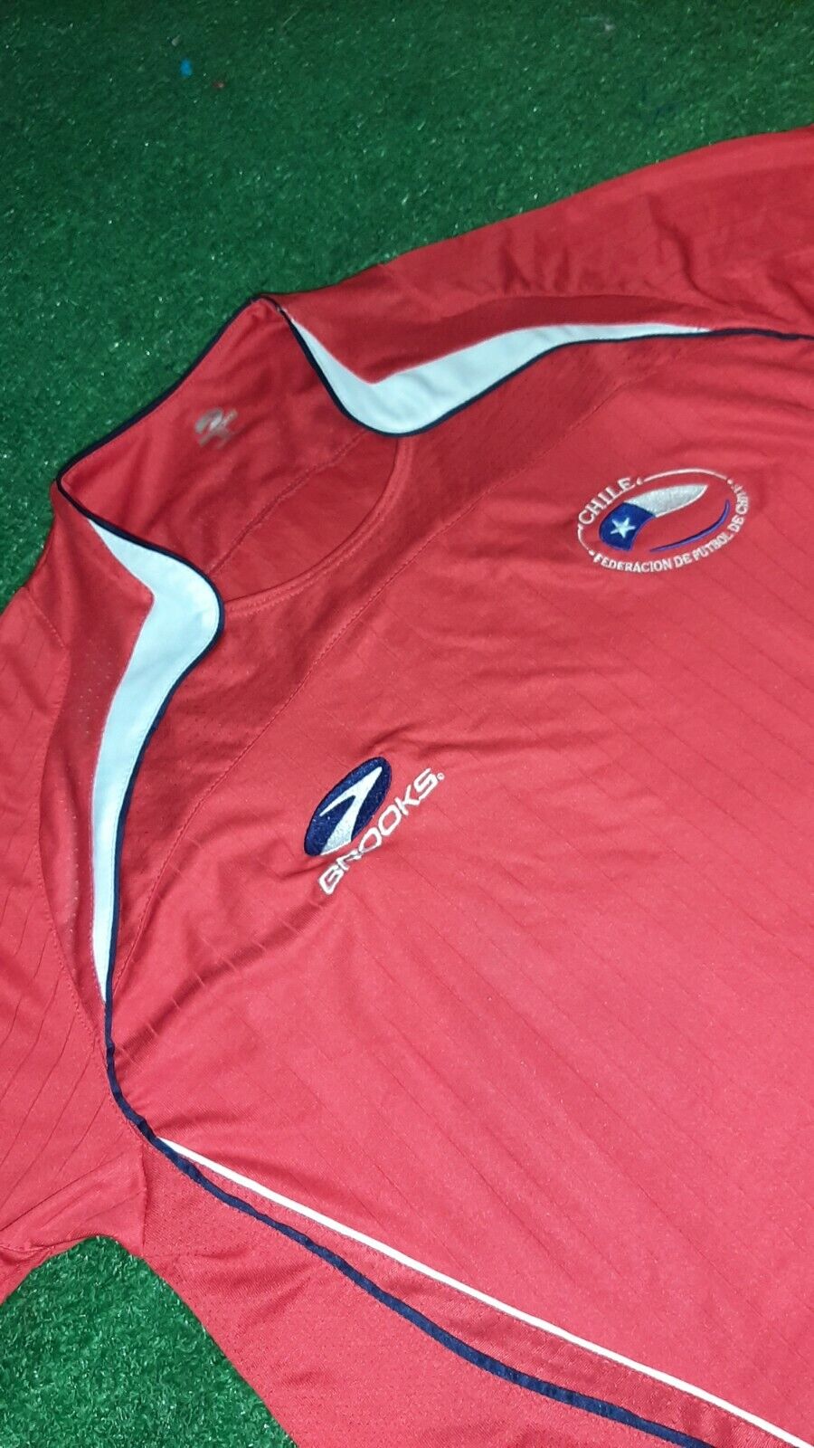 Chile Jersey Home Football Jersey 2007 - 2009 Brooks Size M