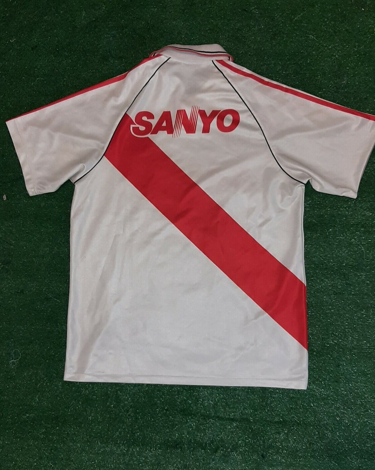 River Plate 1994 Sanyo Soccer Jersey Size 2 / M
