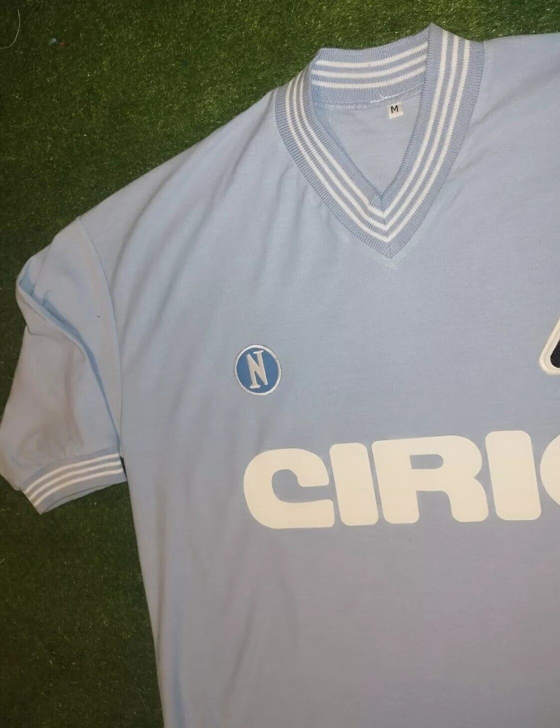 Napoli Cirio Maradona 1984 Retro Soccer Jersey Home