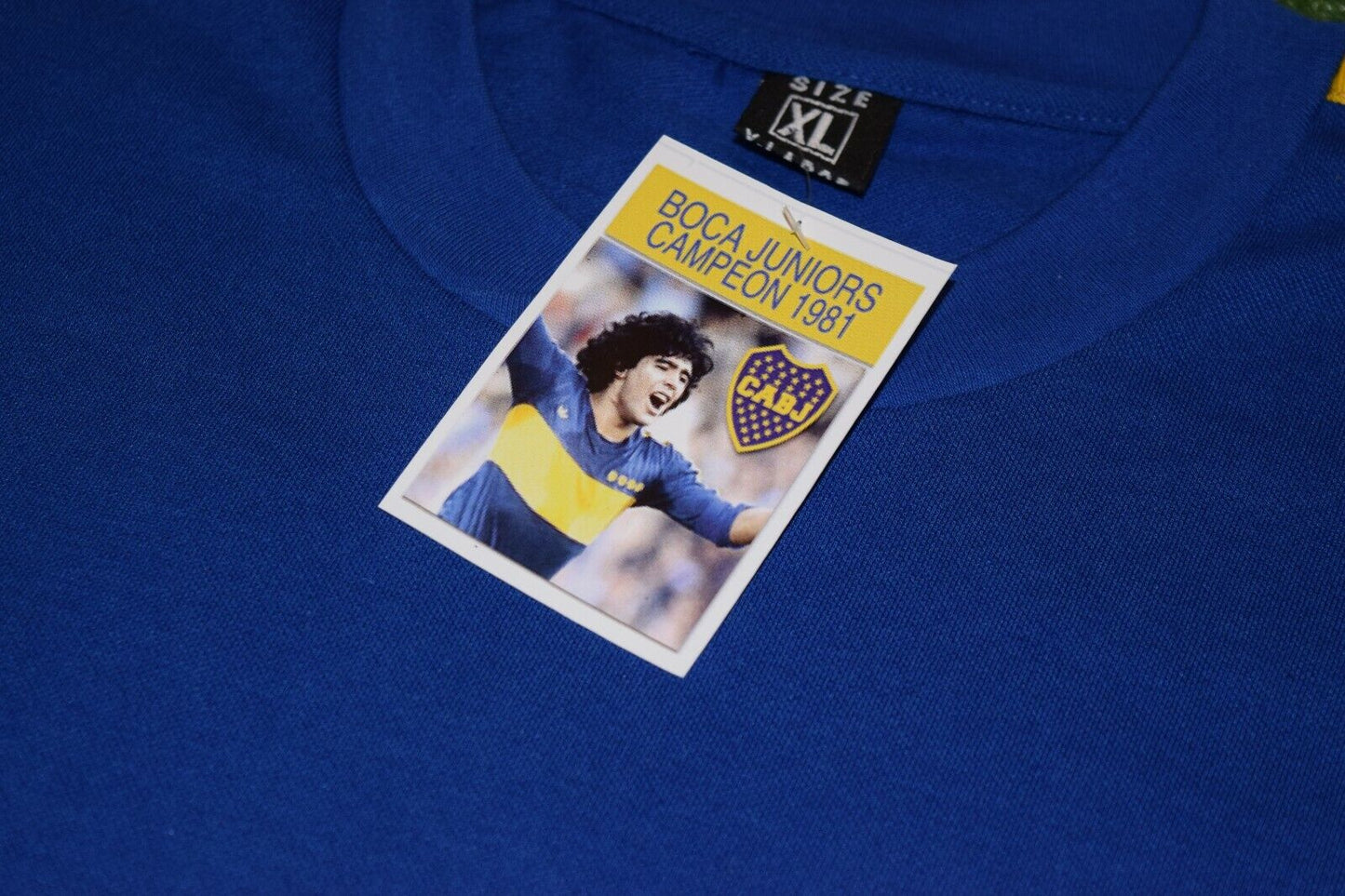 Boca Juniors Maradona 1981 Retro Soccer Jersey