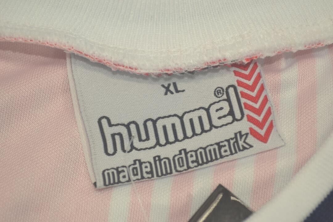 Denmark 1986 Home Retro Soccer Jersey