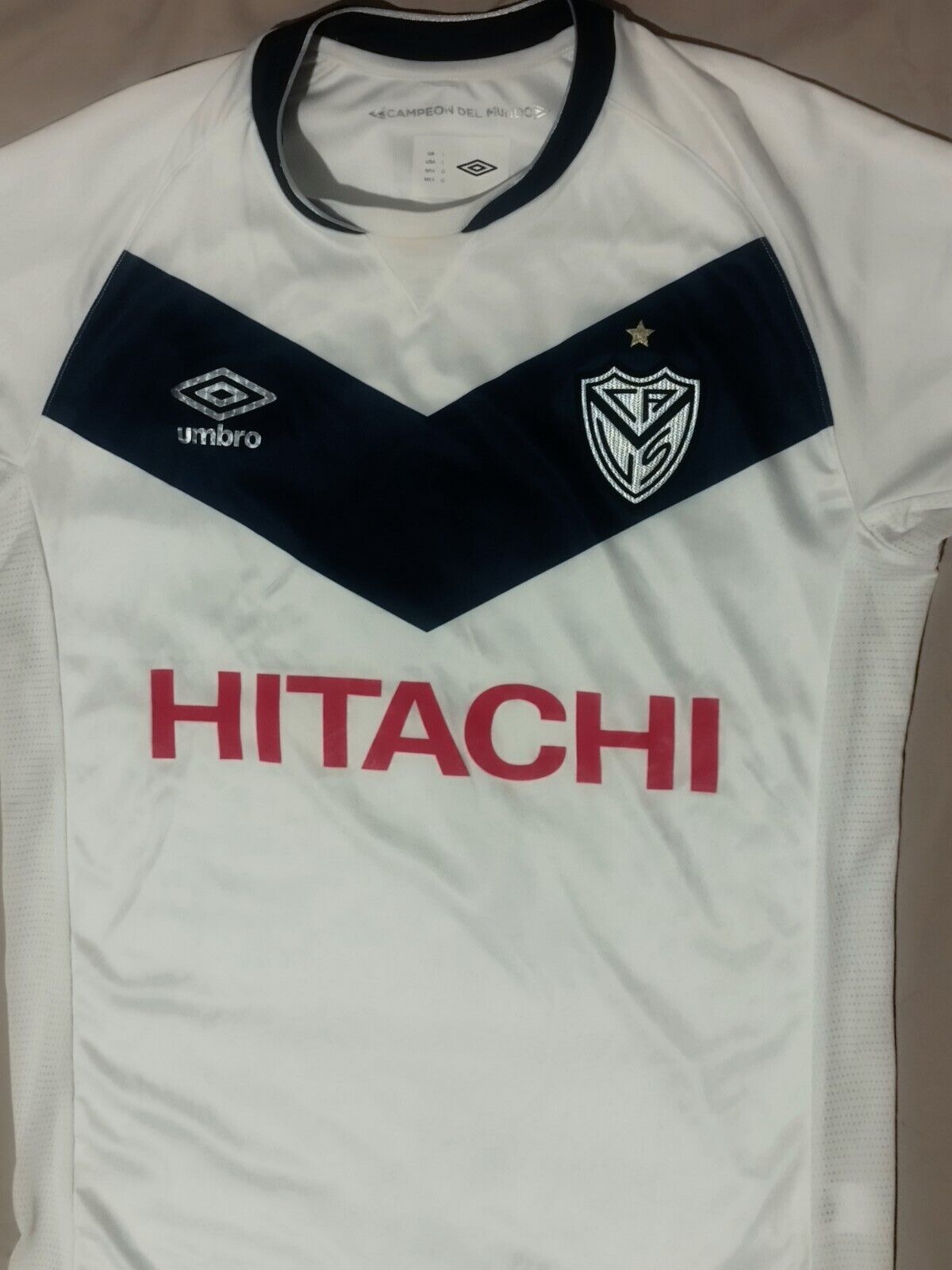 Vélez 2015 Yamil Asad Soccer Jersey
