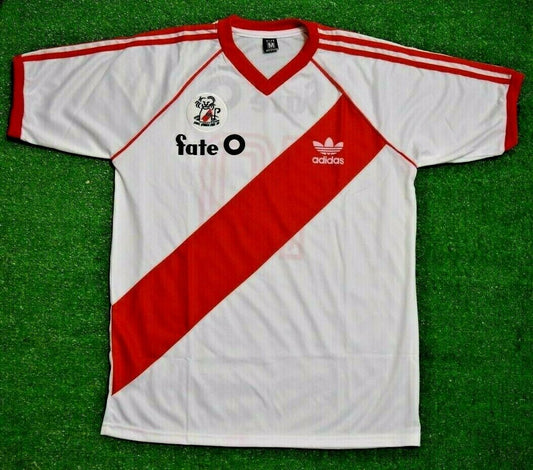River Plate 1986 Retro Soccer Jersey