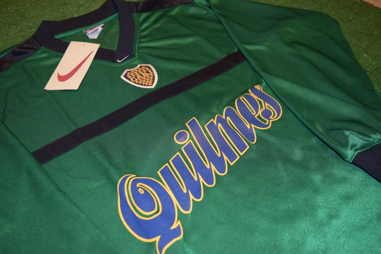 Boca Goalkeeper Soccer Jersey 2001 Nike Size S