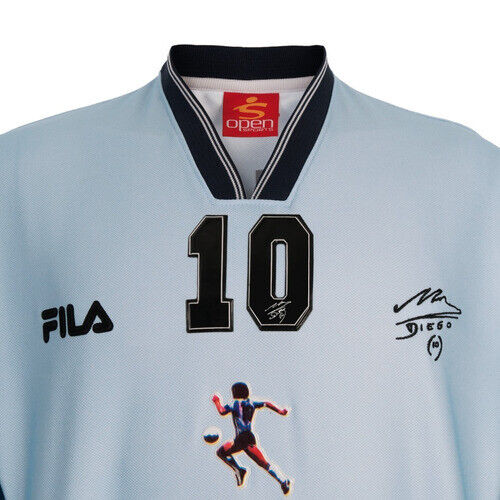 Maradona Fila Tribute Match 2001 Open Sport Soccer Jersey