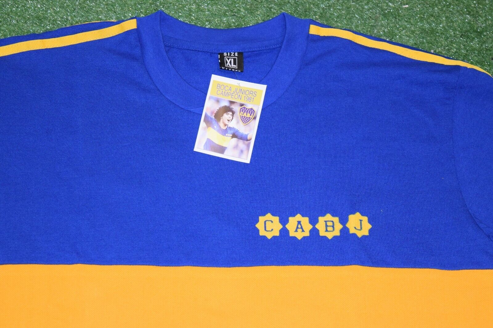 Boca Juniors Maradona 1981 Retro Soccer Jersey