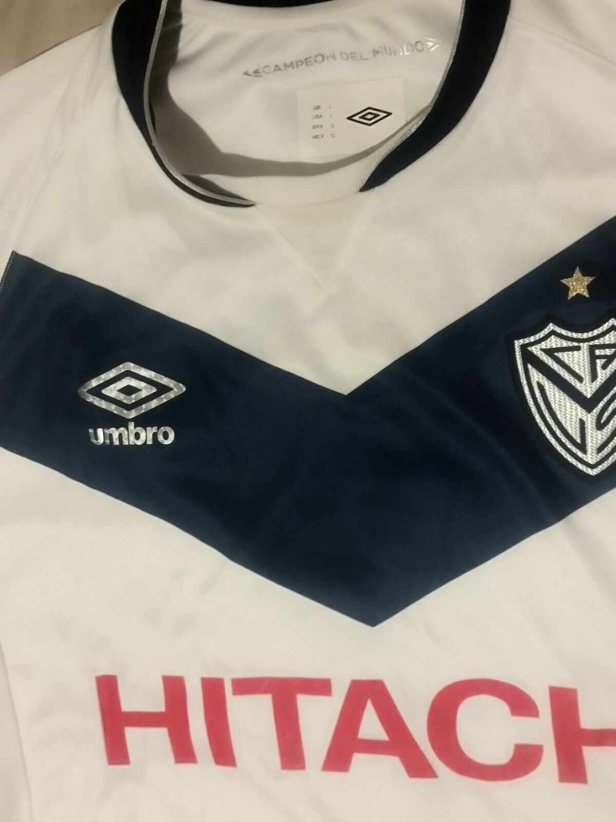 Vélez 2015 Yamil Asad Soccer Jersey