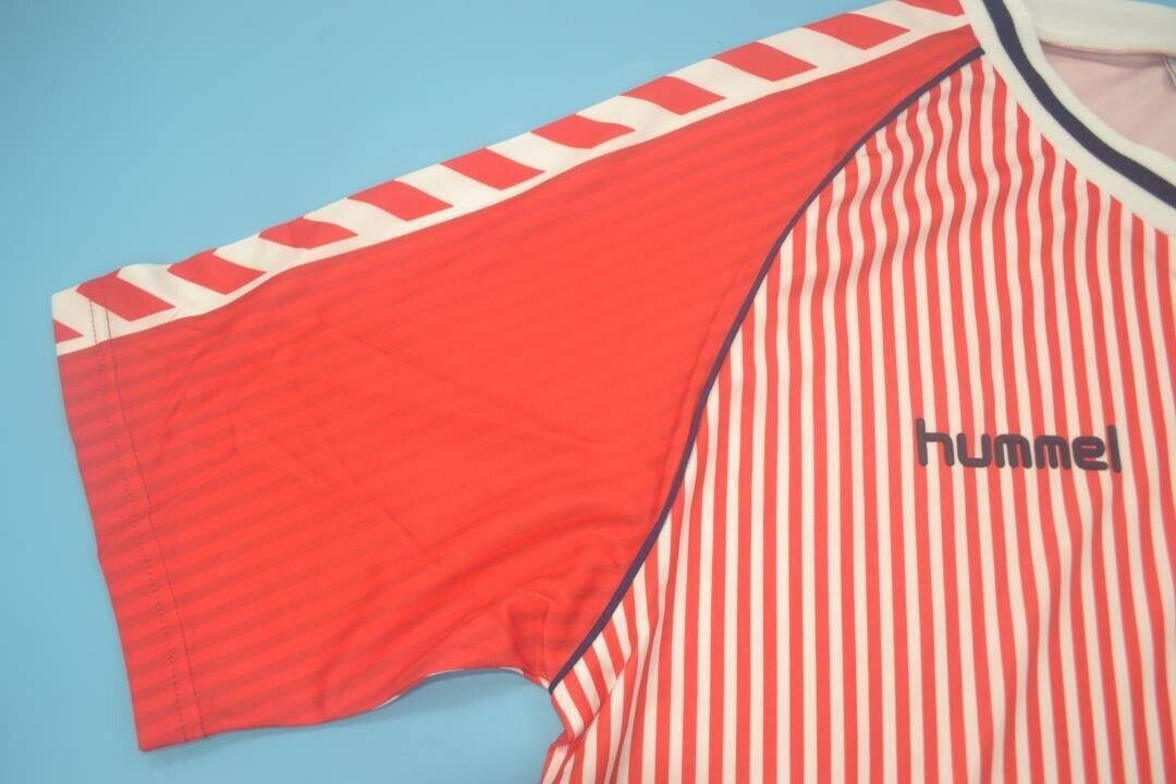 Denmark 1986 Home Retro Soccer Jersey