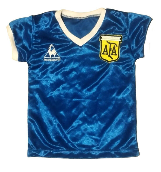 Argentina 1986 Retro Maradona Baby Newborn Soccer Jersey