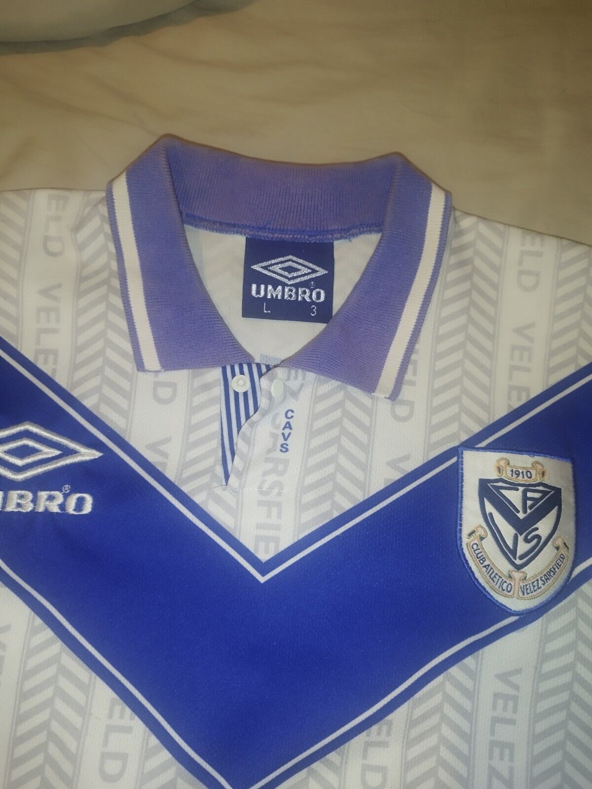 Vélez Sarsfield 1996 Pellegrino #6 Soccer Jersey football shirt