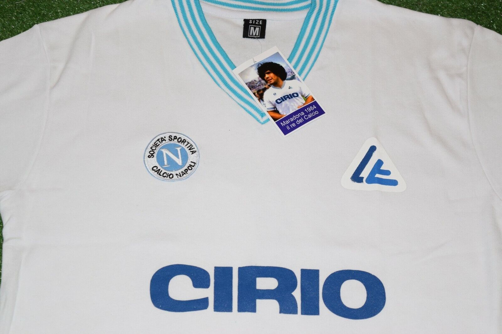 Maradona Napoli Cirio 1984 Retro Soccer Jersey