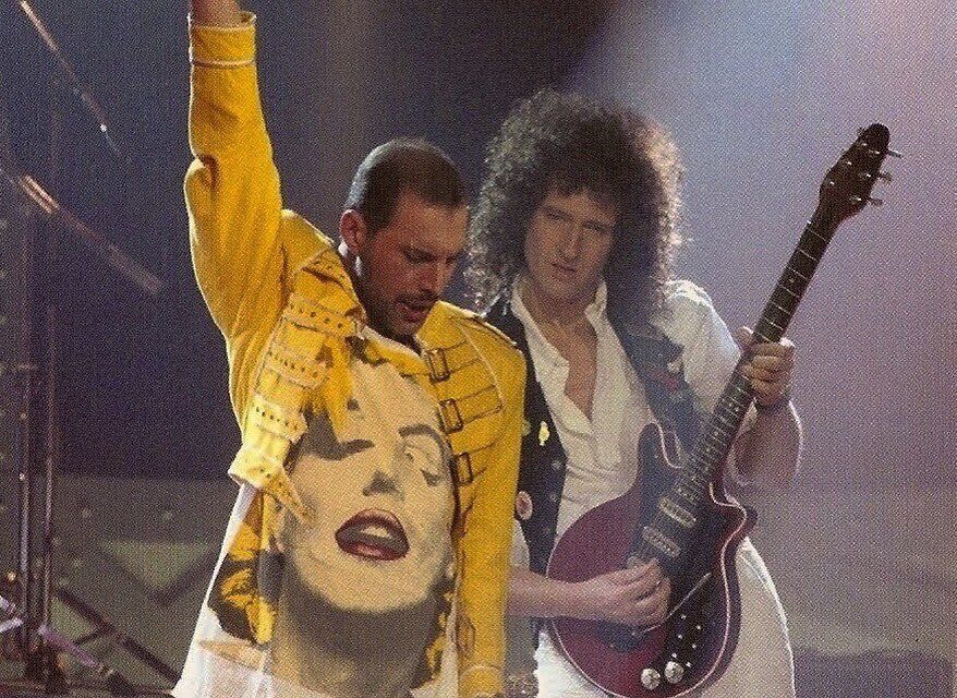 Freddie Mercury Tank Top Marilyn Monroe scissors cut The Miracle Wembley Shirt