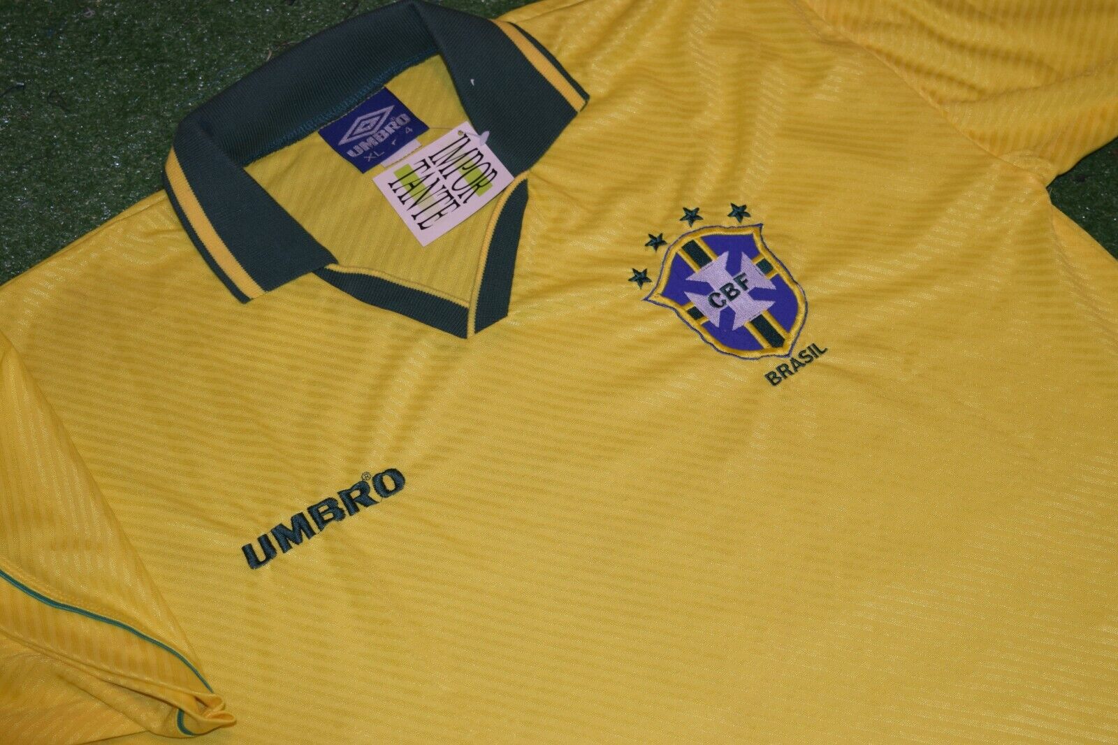 Brazil BNWT 1994 Umbro Soccer Jersey
