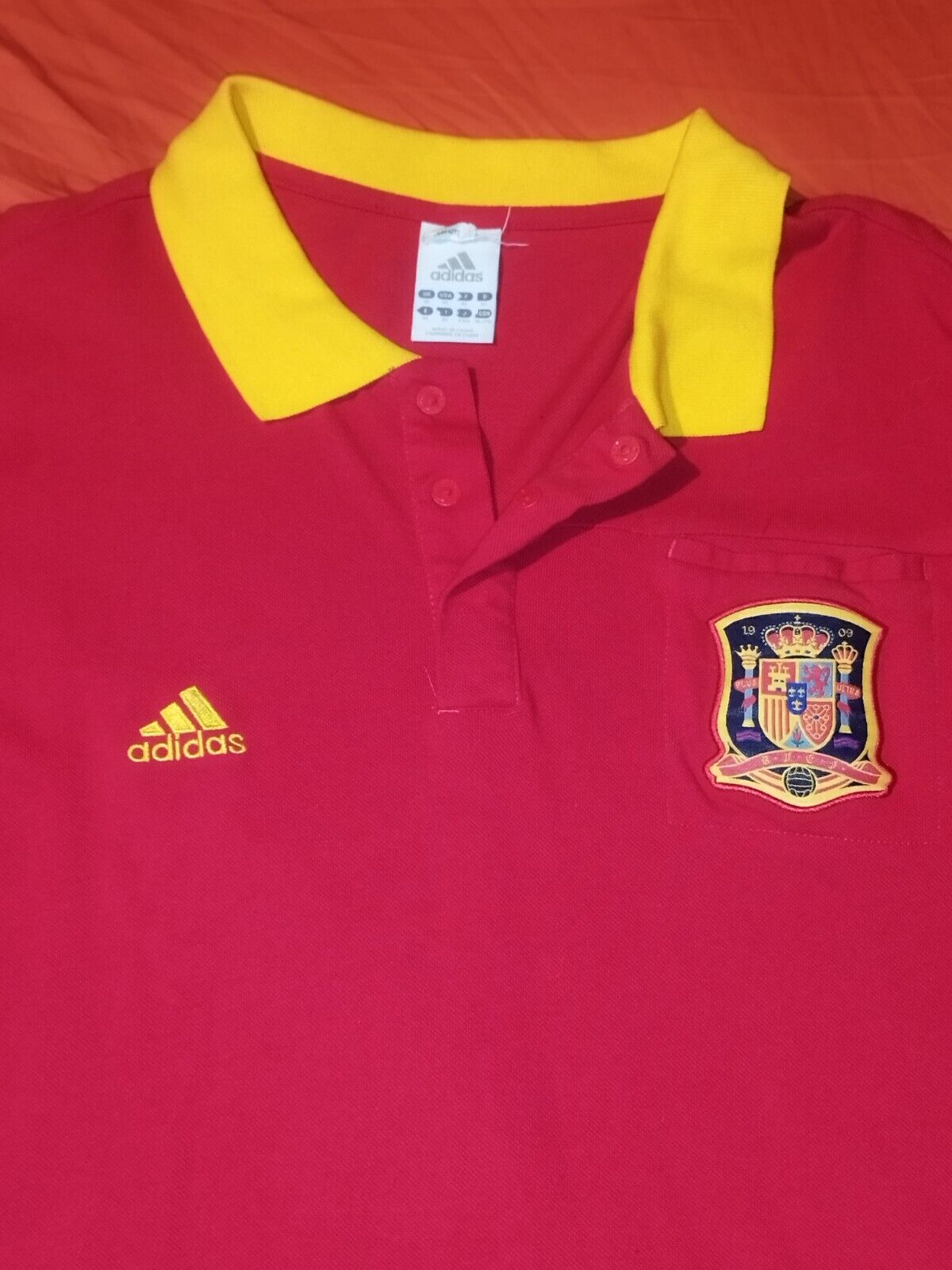 Spain Polo 2010 Training Jersey World Cup Champion South Africa