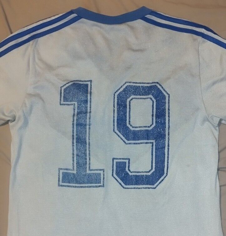 Vélez Sarsfield 1980s Adidas Vintage  Soccer Jersey