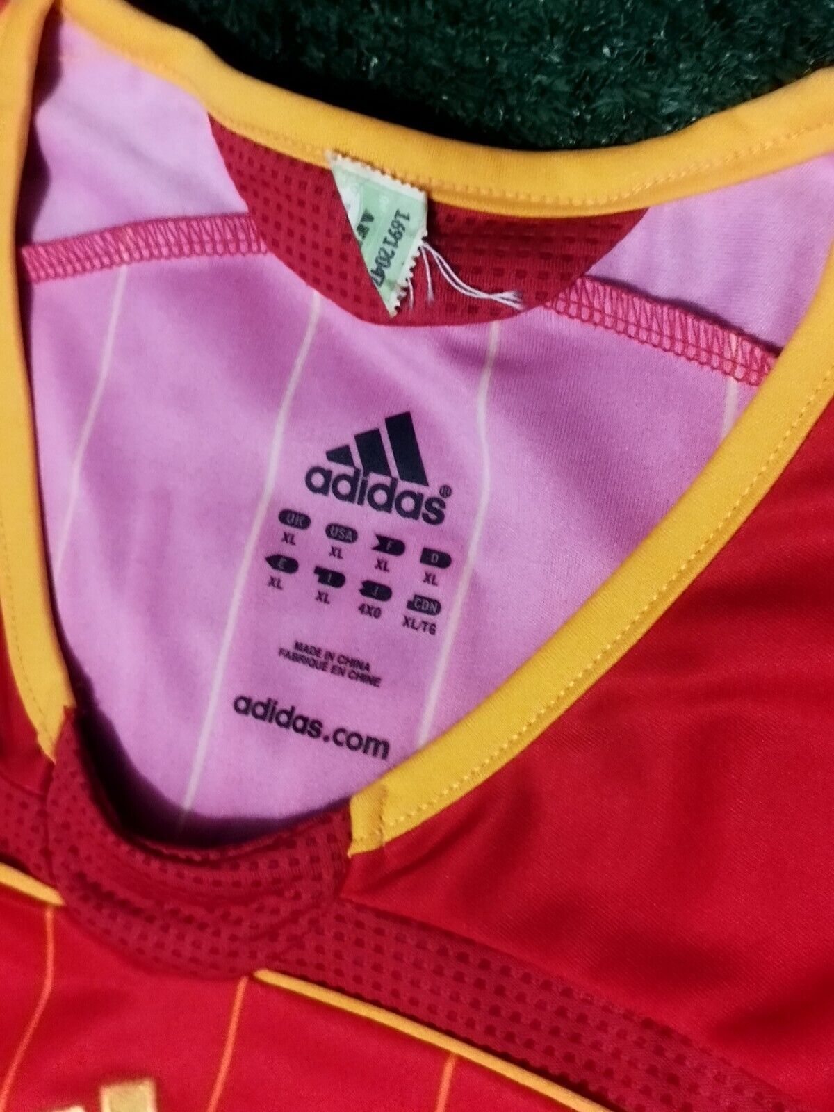 Spain 2006 Home Soccer Jersey RAUL 7
