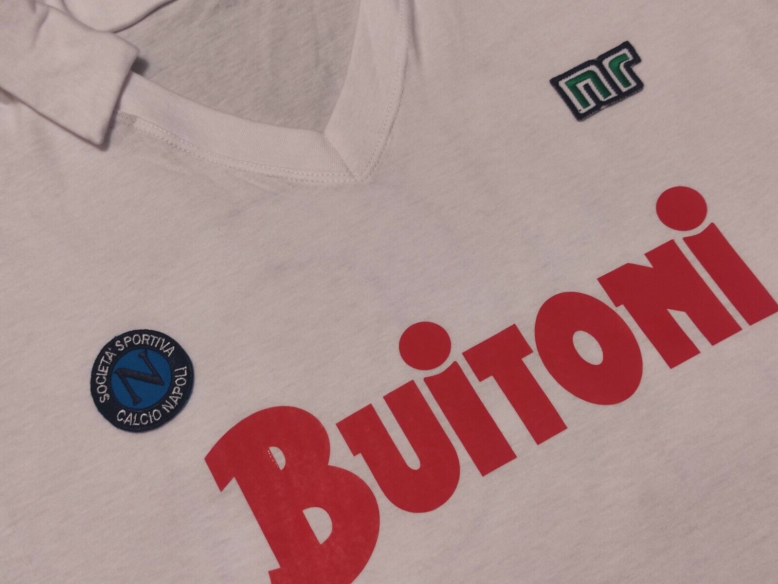 Napoli Maradona Buitoni 1988 Retro Soccer Jersey Away