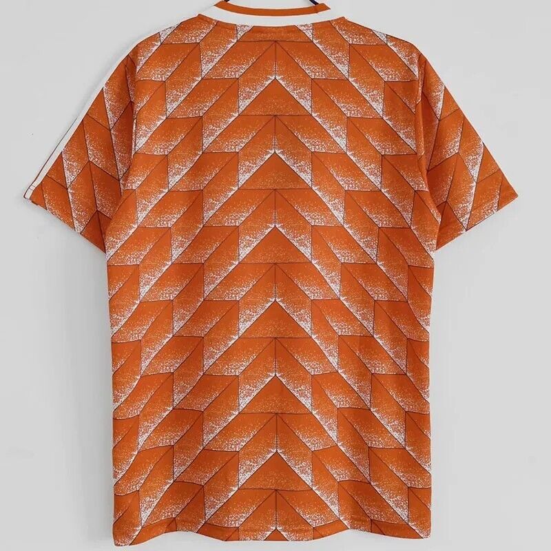 Netherlands 1988 Home Retro Soccer Jersey