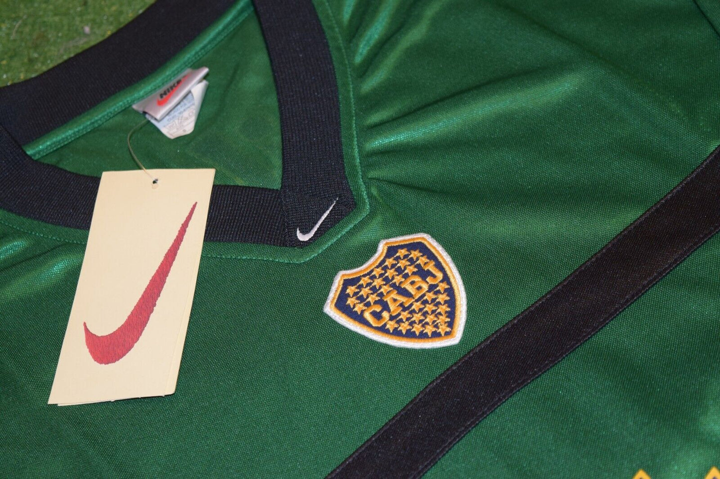 Boca Goalkeeper Soccer Jersey 2001 Nike Size S