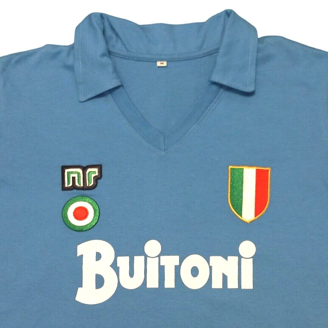 Maradona Napoli Buitoni Campioni 1987/88 Retro Soccer Jersey