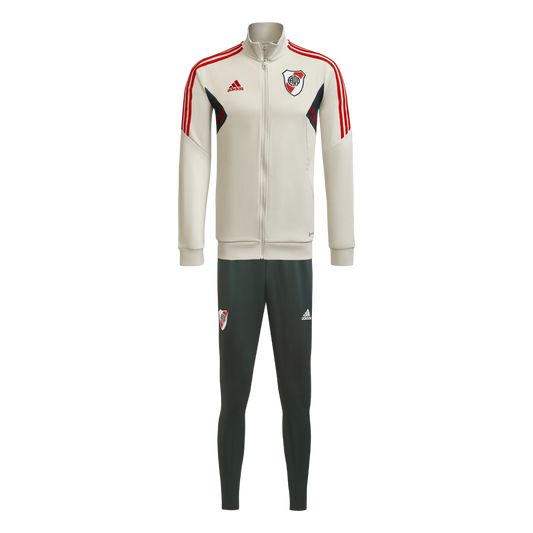 River Plate Condivo Track Suit Presentation 22-23 Adidas Argentina