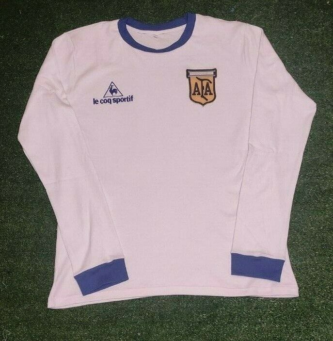 Argentina 1986 Le Coq Sportif Napoli Maradona Argentina Mexico