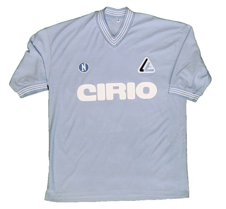 Napoli Cirio Maradona 1984 Retro Soccer Jersey Home