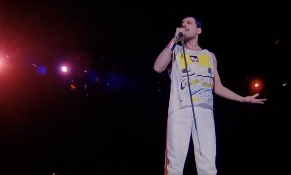 Freddie Mercury Tank Top Budapest top shirt 80s scissors cut Wembley QUEEN tour