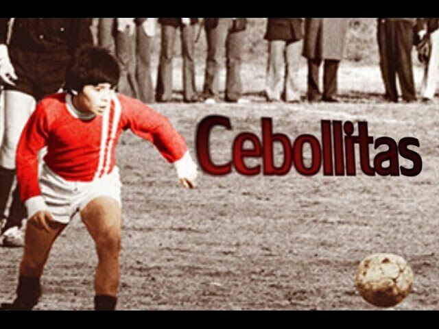 Maradona Cebollitas Argentinos Juniors Retro Jersey 1970