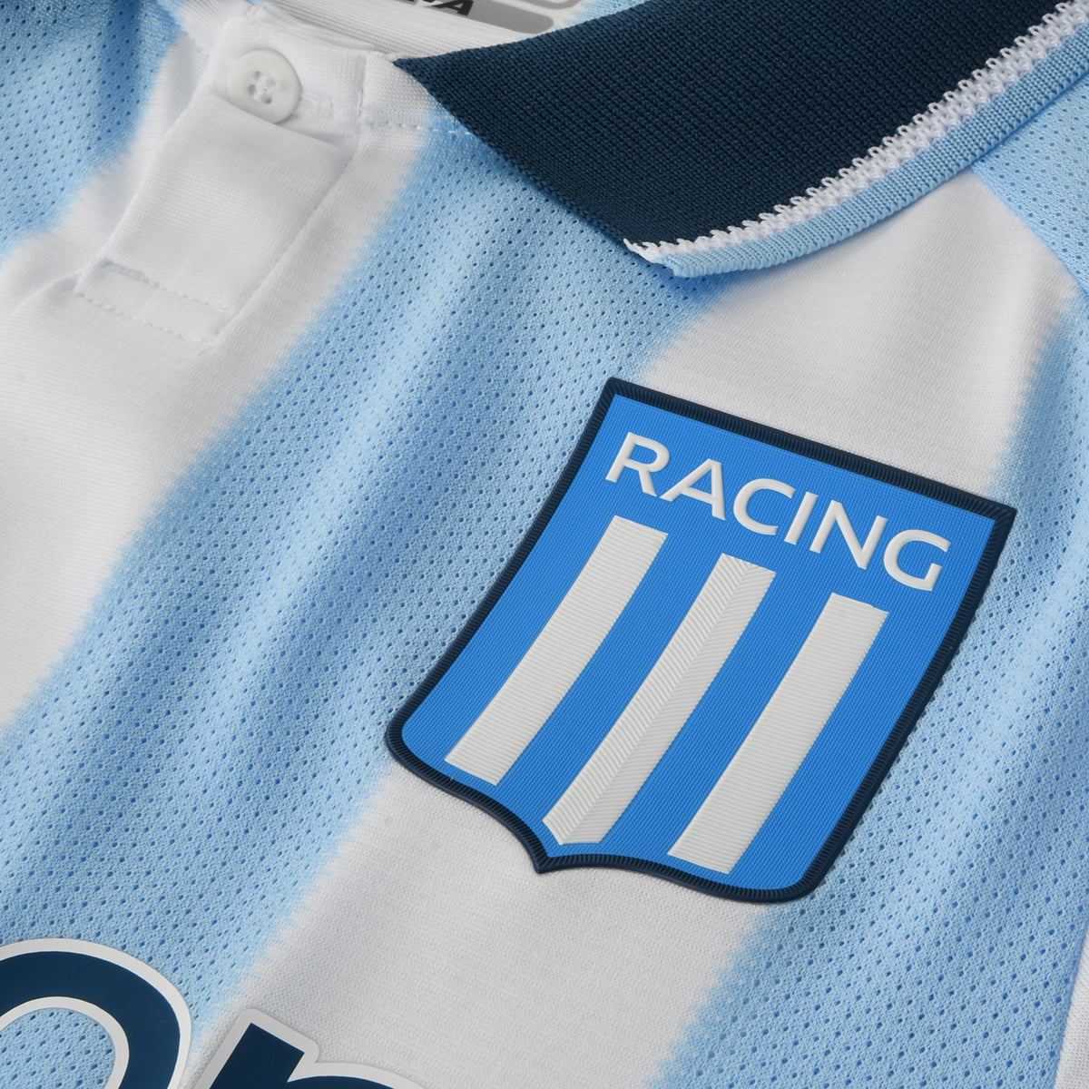 Racing Club 2025 Home Soccer Jersey Kappa Official