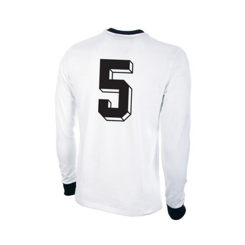 BECKEMBAUER Germany 1974 Retro Home Shirt Long Sleeves