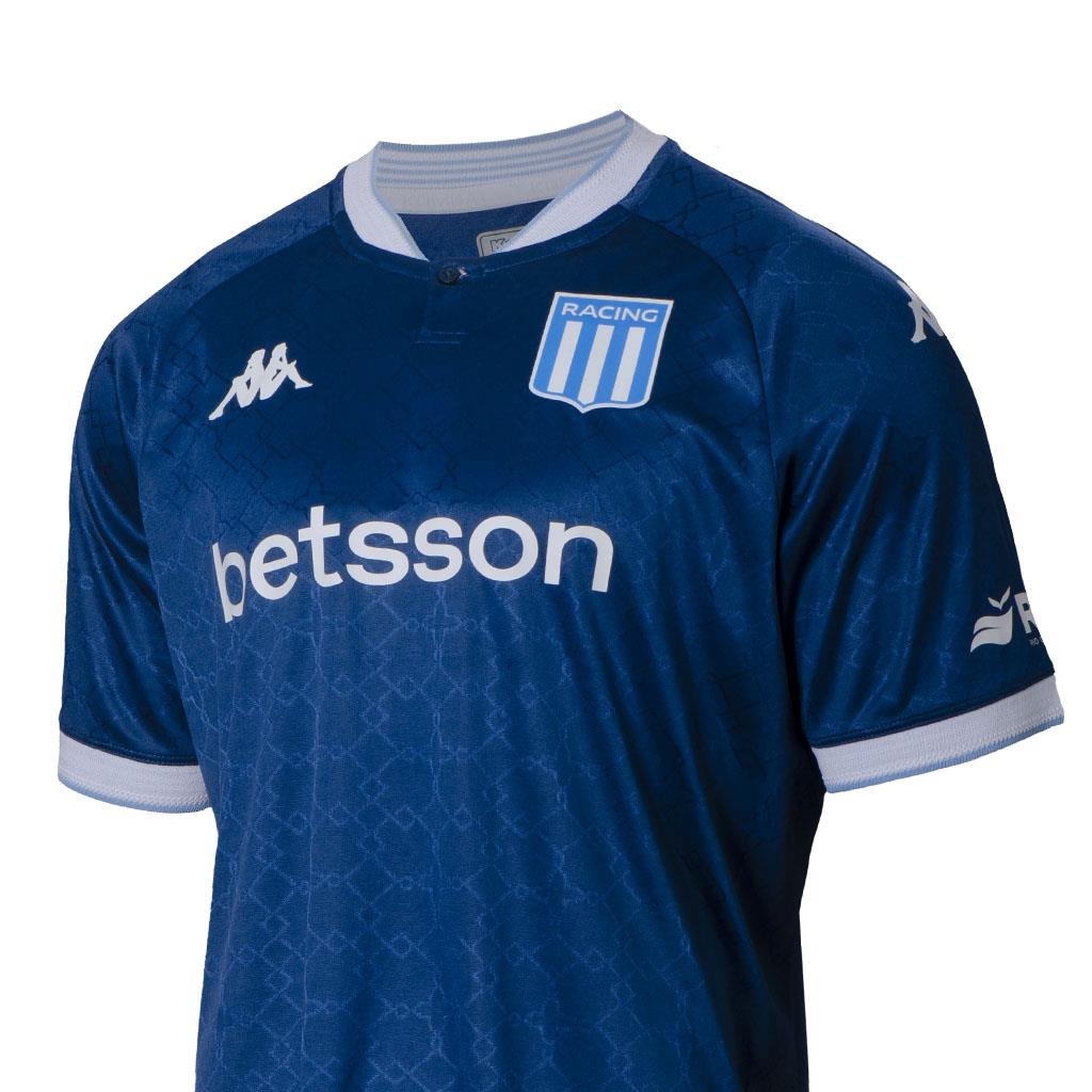 Racing Club 2025 Away Soccer Jersey Kappa Official