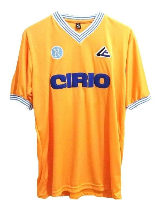 Napoli Cirio Maradona 1984 Retro Soccer Jersey Away