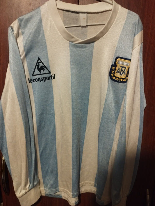 Argentina 1987 Lecoq Sportif Vintage Jersey MARADONA