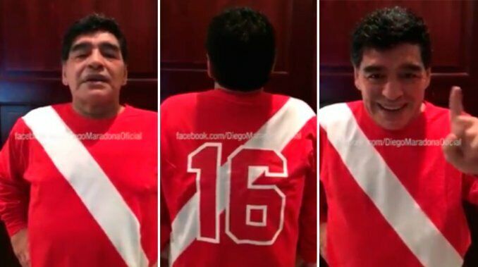 Argentinos Juniors Retro Maradona 1979 jersey