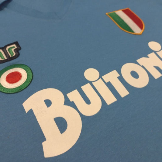 Napoli maglia Buitoni 1987-1988 primo scudetto Maradona