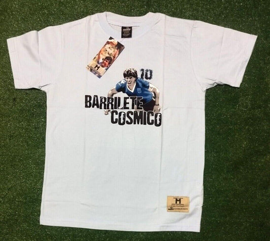 Maradona Milla T Shirt BARRILETE COSMICO Argentina vs England Retro Soccer