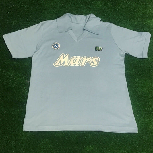 Maradona Napoli Mars Retro Scudetto 1988 Soccer Jersey