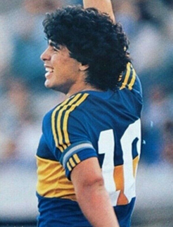 Boca Juniors Maradona 1981 Retro Soccer Jersey Argentina