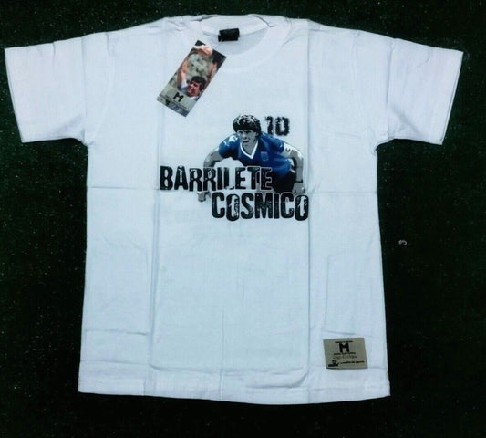 Maradona Milla T Shirt BARRILETE COSMICO Argentina vs England Retro Soccer