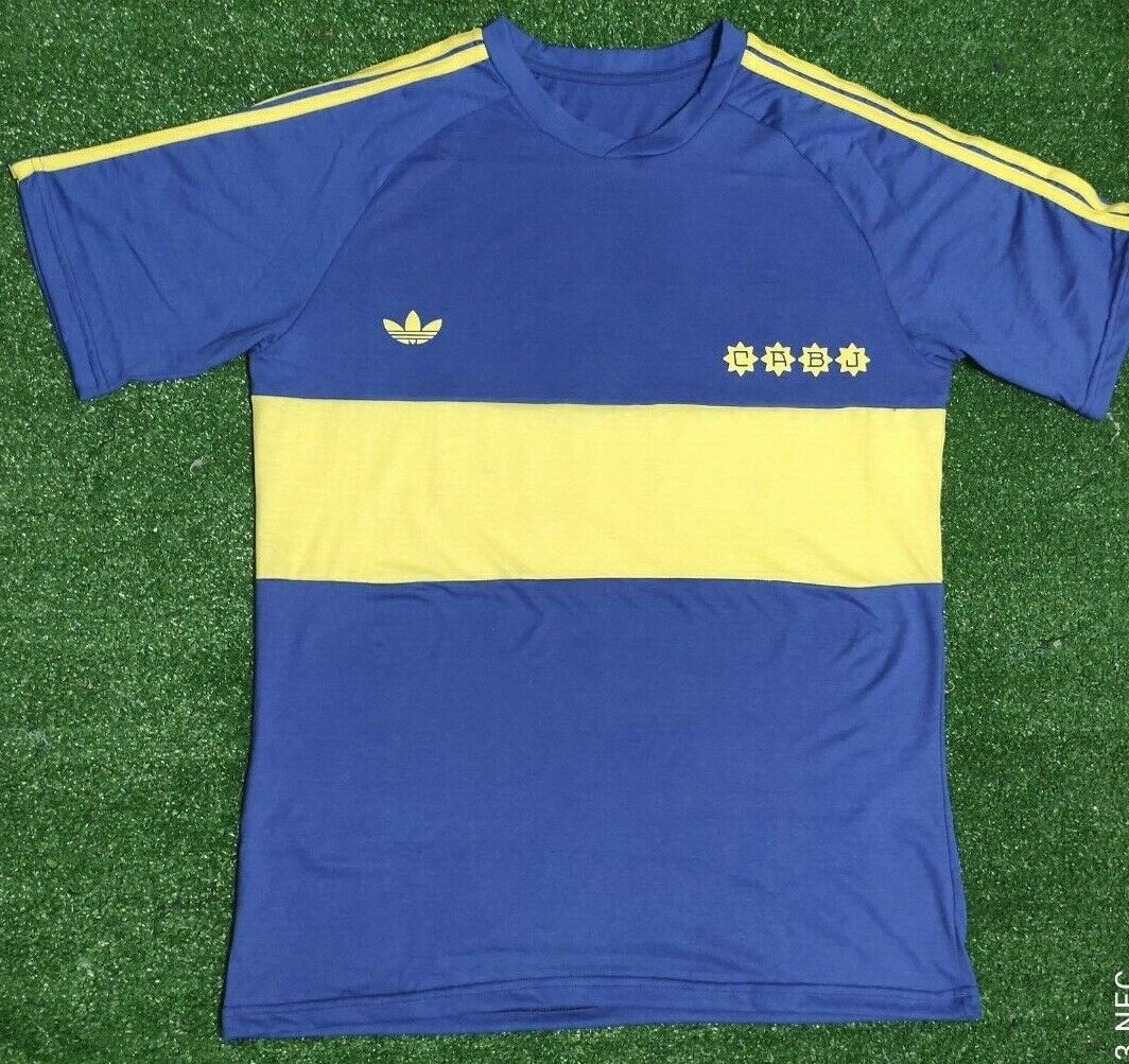 Boca Juniors Maradona 1981 Retro Soccer Jersey Argentina