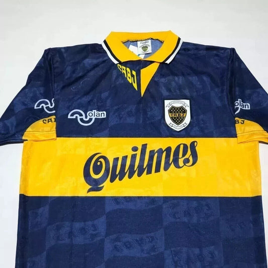 Boca Juniors 1995/96 Maradona Olan Soccer Jersey