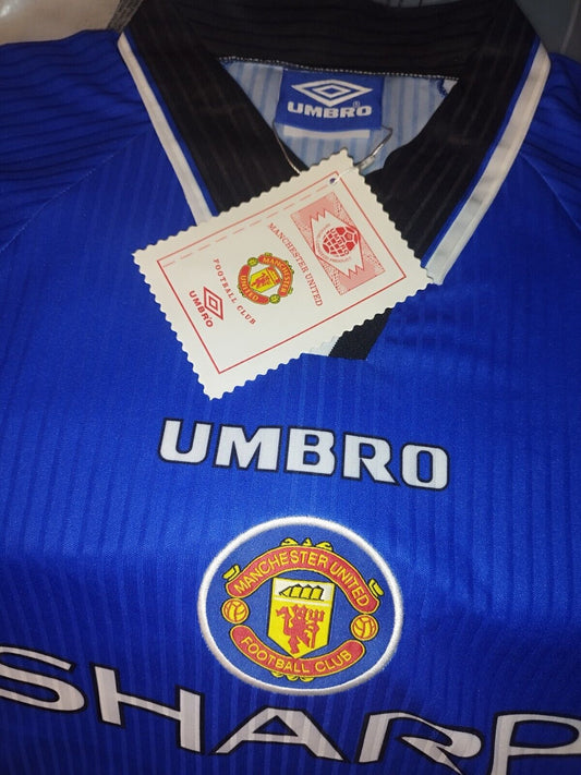 Manchester United Retro Soccer Jersey 1996 Away