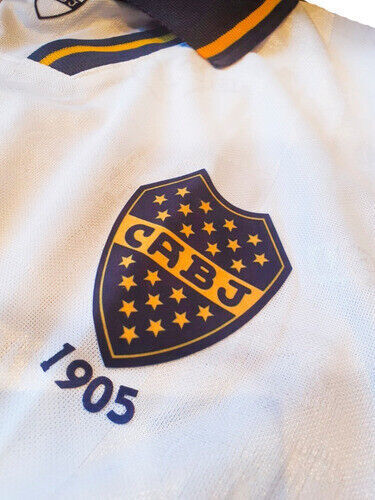 Boca Juniors 1995/96 Maradona Olan Parmalat Soccer Jersey