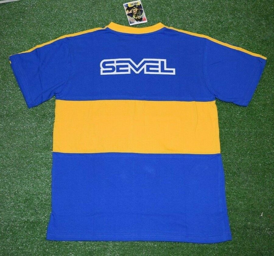 Boca Juniors Retro Soccer Jersey Fiat 1990 / 91