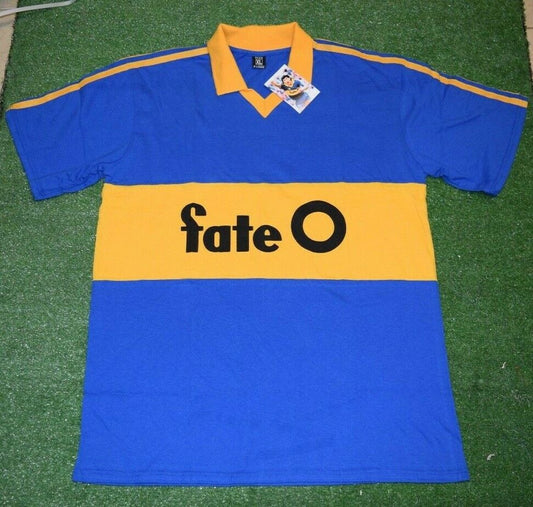 Boca Juniors 1986/89 Home Retro Soccer Jersey