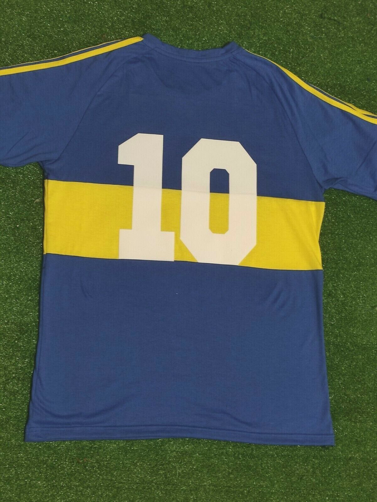 Boca Juniors Maradona 1981 Retro Soccer Jersey Argentina